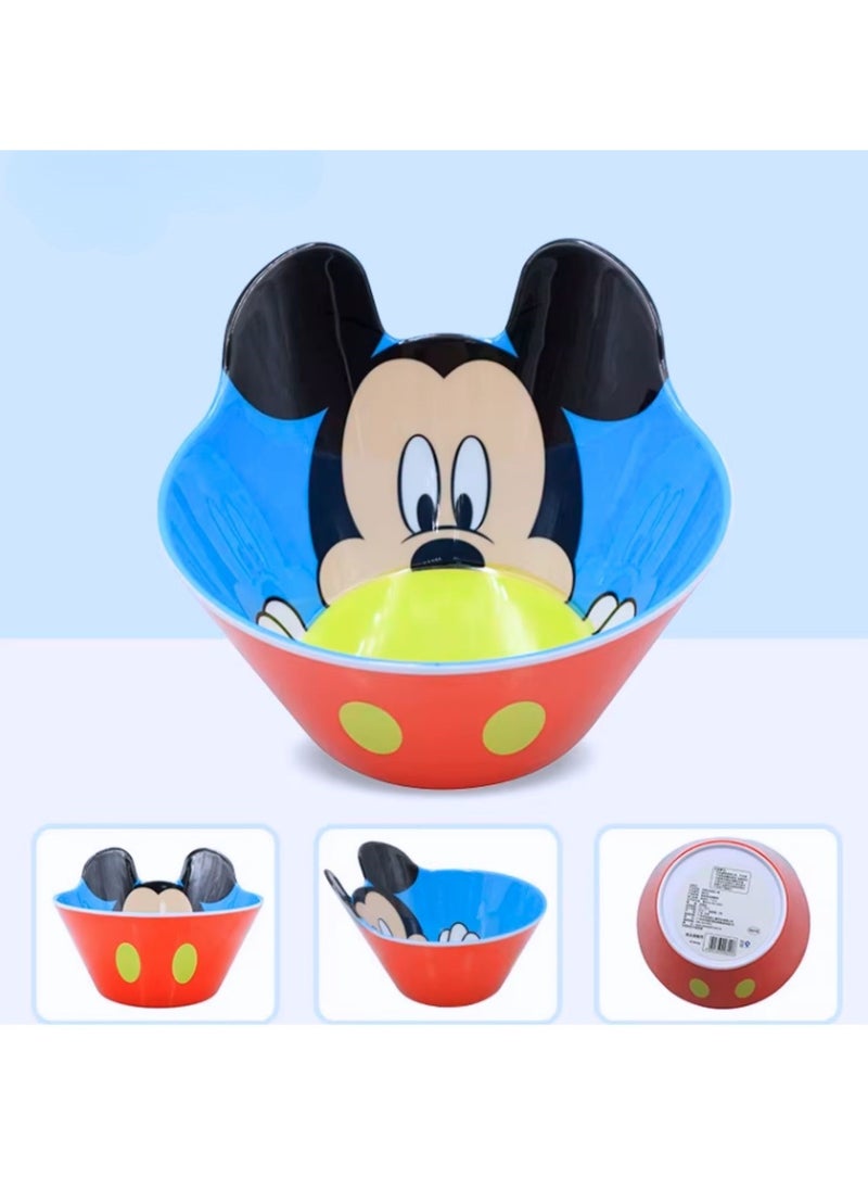 Mickey Mouse Shaped Kids Bowl – Colorful Cartoon Design for Mealtime Fun for Kids & Toddler 650ml