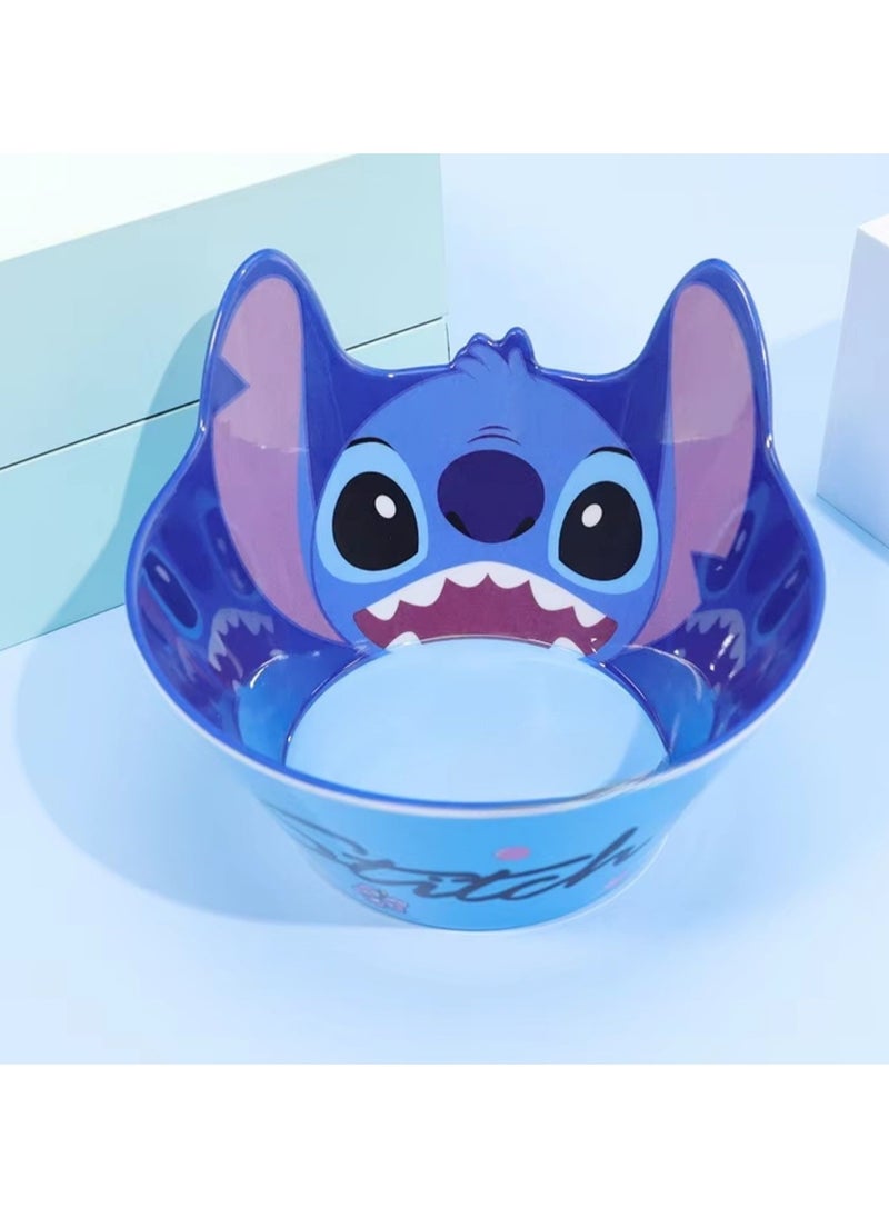 Stitch Melamine Bowl – Durable & BPA-Free for Kids 650ml