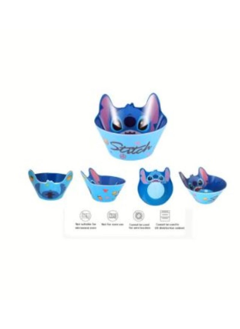 Stitch Melamine Bowl – Durable & BPA-Free for Kids 650ml