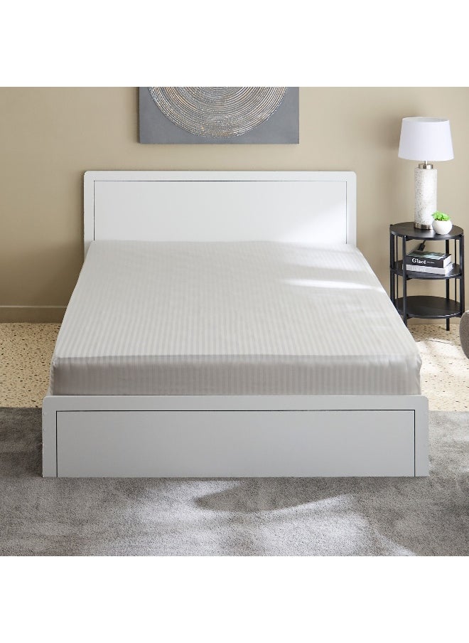 Hamilton Satin Stripe Queen Fitted Sheet - 150x200+36 cm