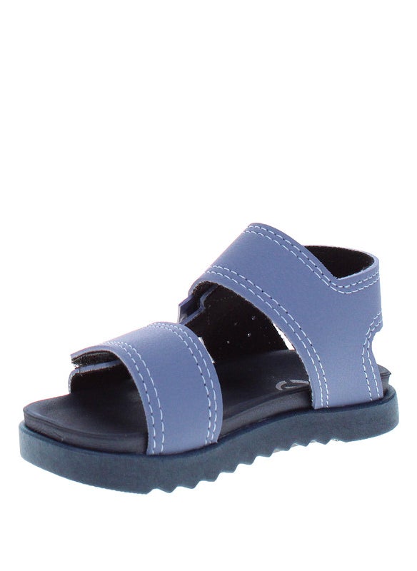 Molekinho Infant Boys Sandals With Back Strap Blue | Made In Brazil