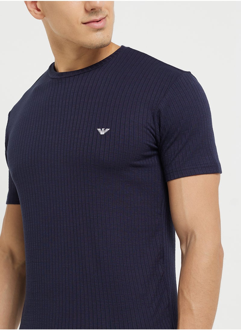 Beachwear Logo Crew Neck T-Shirt