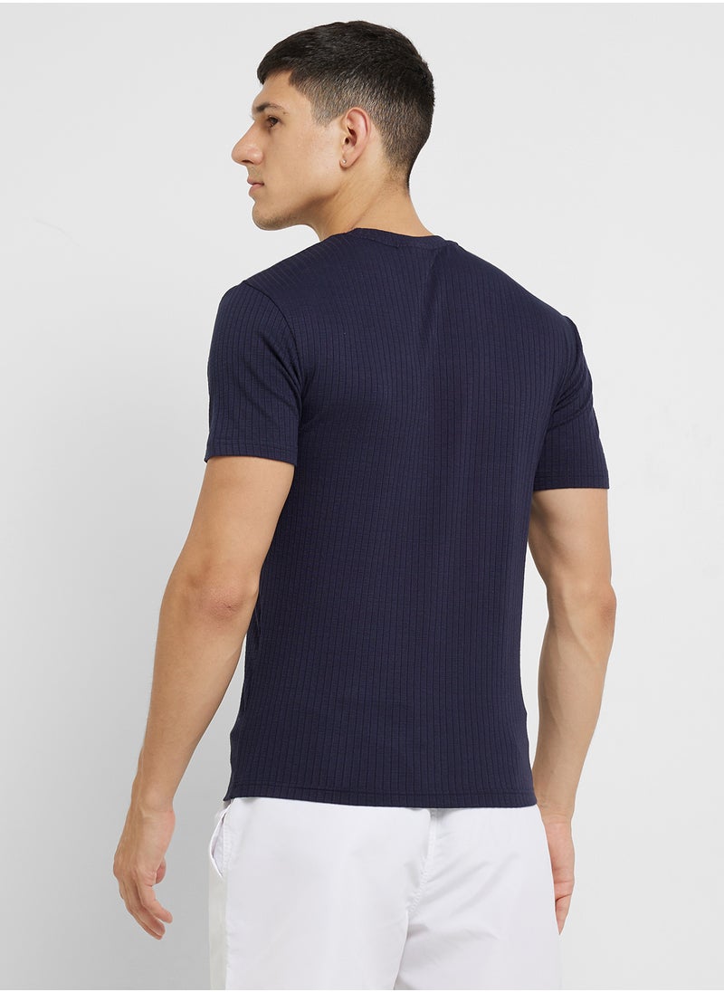 Beachwear Logo Crew Neck T-Shirt