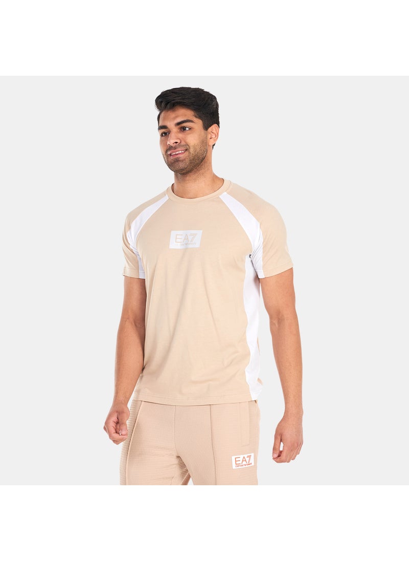 Men's Small Logo 7 Lines T-Shirt
