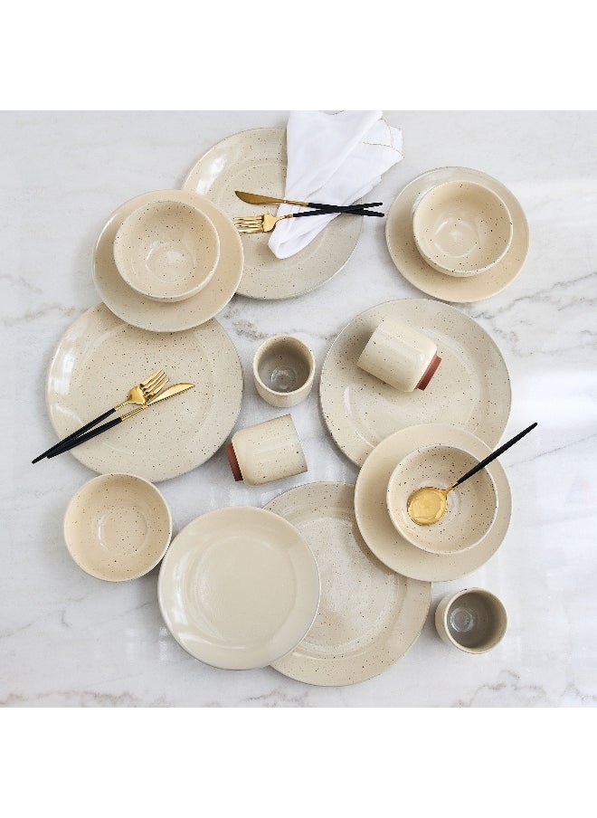 Elegenza 16-Piece High Gloss Dinner Set - Serves 4