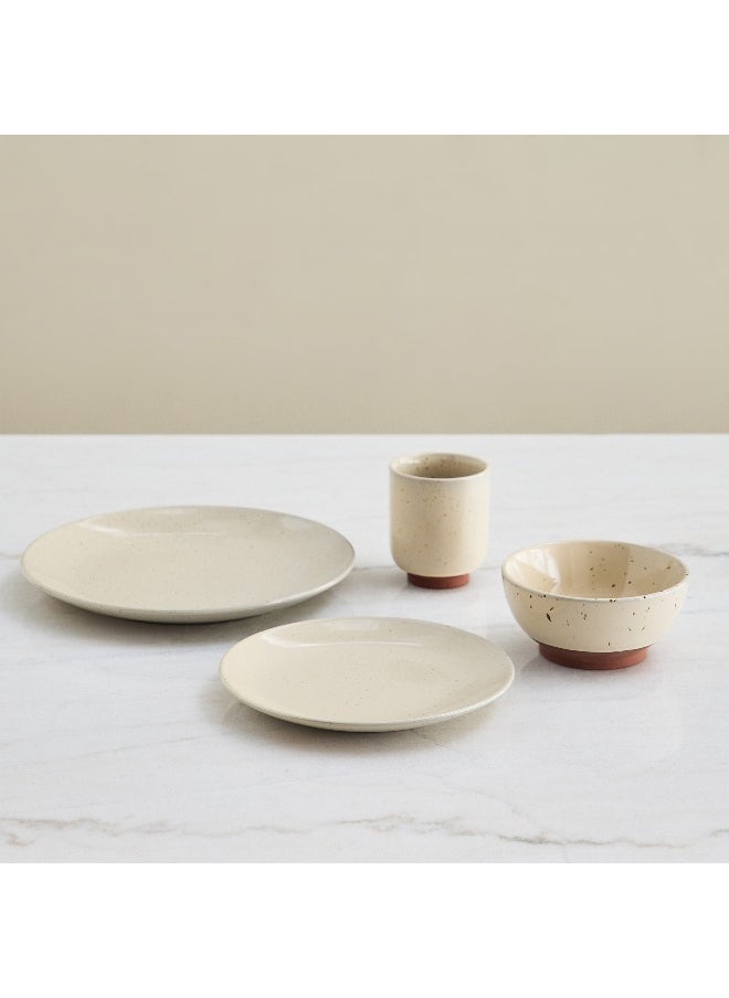 Elegenza 16-Piece High Gloss Dinner Set - Serves 4