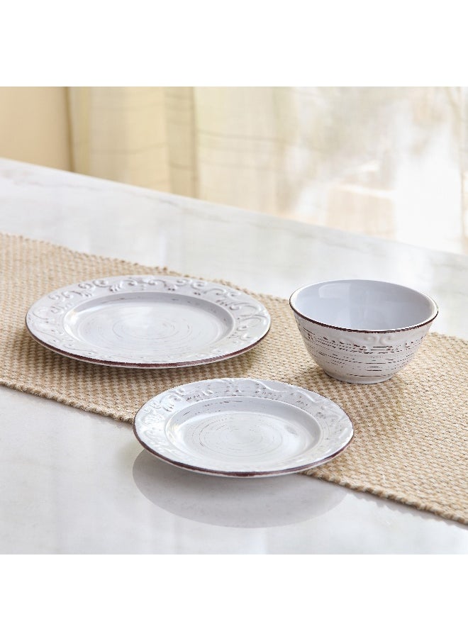 Eleganza Nuit 18-Piece Dinner Set - Serves 6