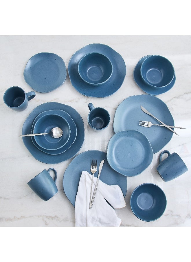 Elegenza 16-Piece Organic Dinner Set - Serves 4