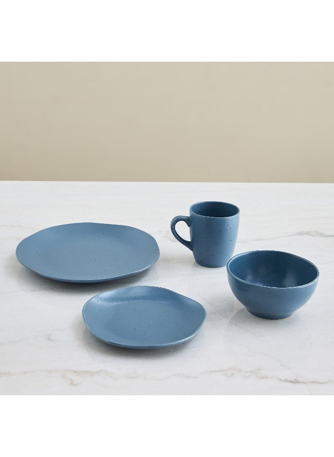 Elegenza 16-Piece Organic Dinner Set - Serves 4