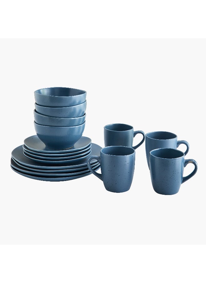 Elegenza 16-Piece Organic Dinner Set - Serves 4