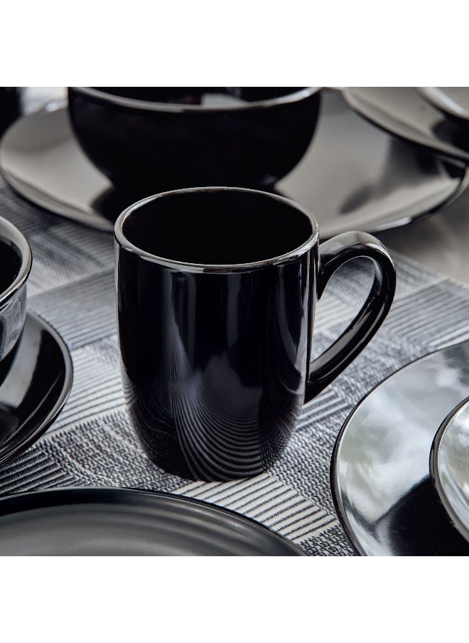 Eleganza 16-Piece Glossy Dinner Set - Serves 4