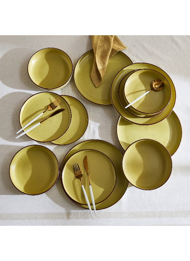 Eleganza Aurora 12-Piece Dinner Set - Serves 4