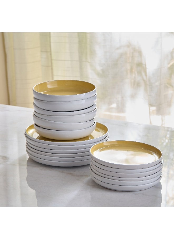 Eleganza Nordic 18-Piece Dinner Set - Serves 6