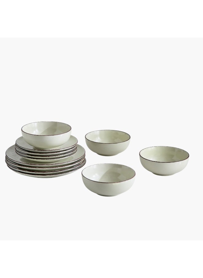 Elegenza 12-Piece Sprinkle Dinner Set - Serves 4