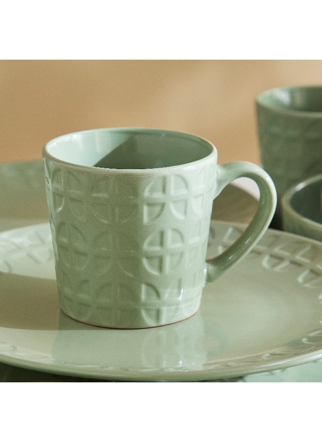Eleganza Ebony 12-Piece Dinner Set - Serves 4
