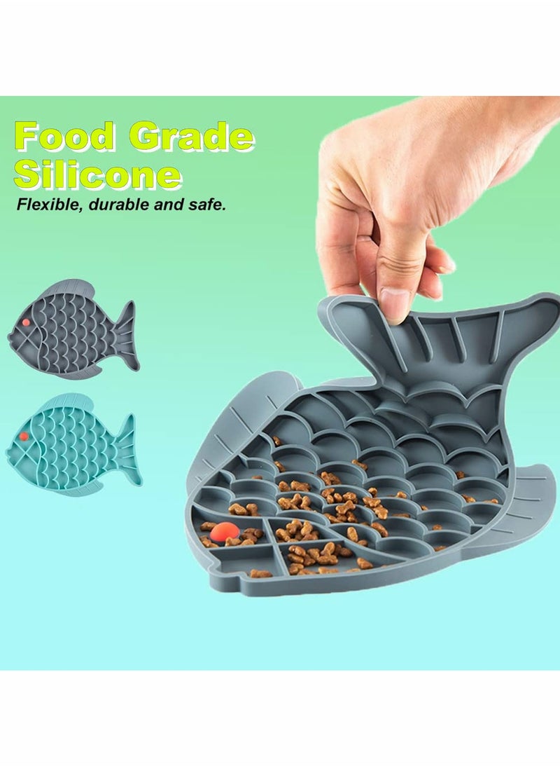 Slow Feeder Dog Bowl Anti Gulping Healthy Eating Interactive Bloat Stop Fun Alternative Non Slip Bowls Puzzle Pet Puppy Cat Food