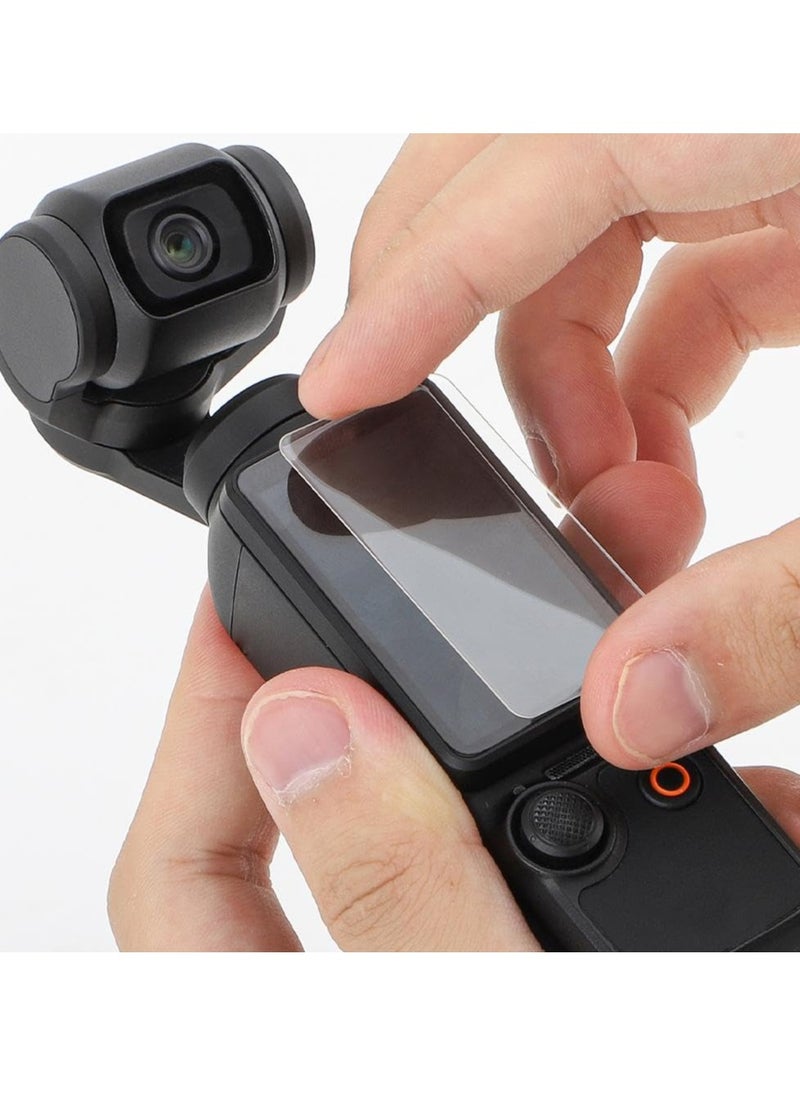 DJI Pocket 3 Lens and LCD Screen Protector, 9H Tempered Glass Film for Full Screen Protection, Touch Sensitive Accessories