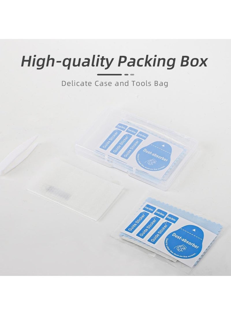 DJI Pocket 3 Lens and LCD Screen Protector, 9H Tempered Glass Film for Full Screen Protection, Touch Sensitive Accessories