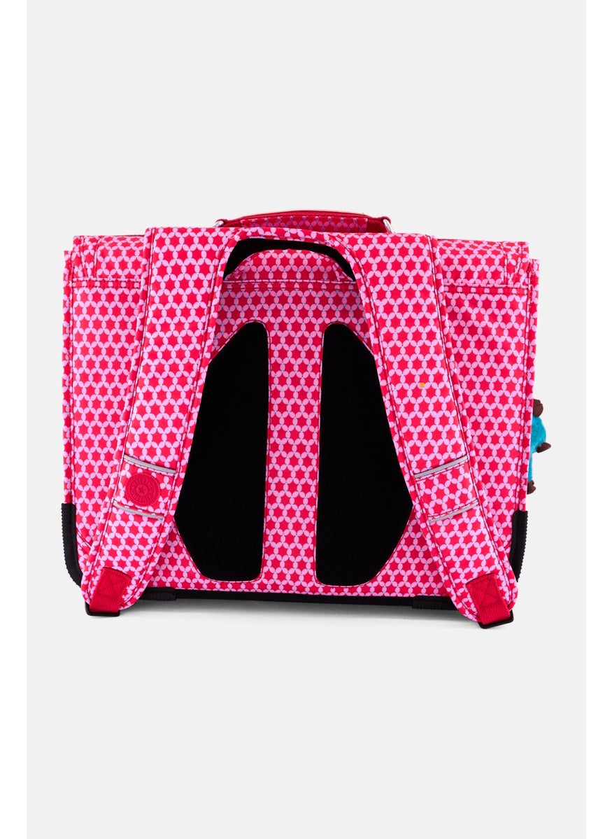 Women Brand Logo Backpack 33 x H 42 x L 6 x W cm, Pink