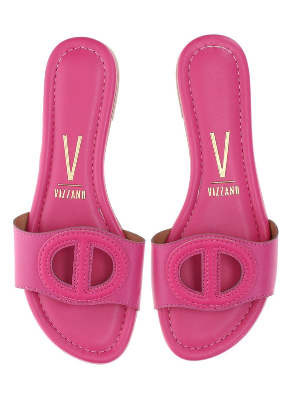 Vizzano Ladies Flat Sandals Pink | Made In Brazil