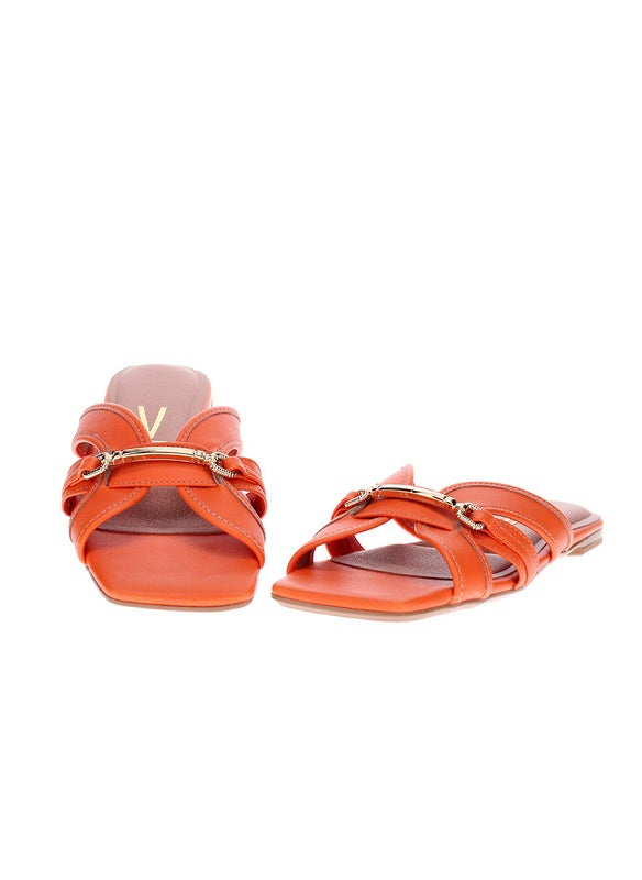 Vizzano Ladies Flat Sandals Orange | Made In Brazil