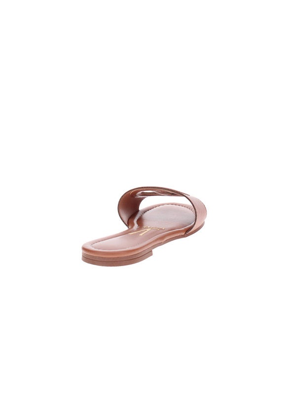 Vizzano Ladies Flat Sandals Brown | Made In Brazil