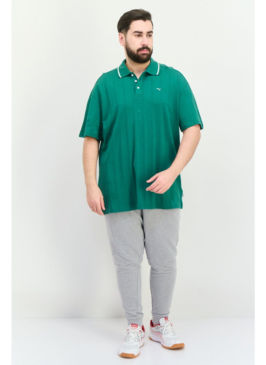 Puma x Select Men Sportswear Fit Short Sleeves Outdoor Polo Shirt, Green