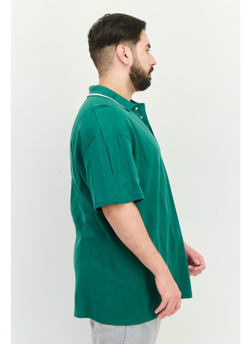 Puma x Select Men Sportswear Fit Short Sleeves Outdoor Polo Shirt, Green