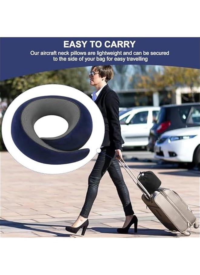 2024 New Memory Foam Travel Pillow for Airplanes,Neck Pillow for Traveling,Neck Plus Travel Pillow,Neck Plus Travel Neck Pillow