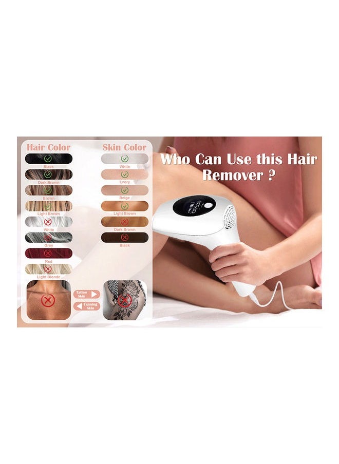 900000 Flashes Permanent IPL Laser Hair Removal Electric Epilator Machine for use on body and face ,  Laser Hair Remover System for Permanent, Painless Results at Home