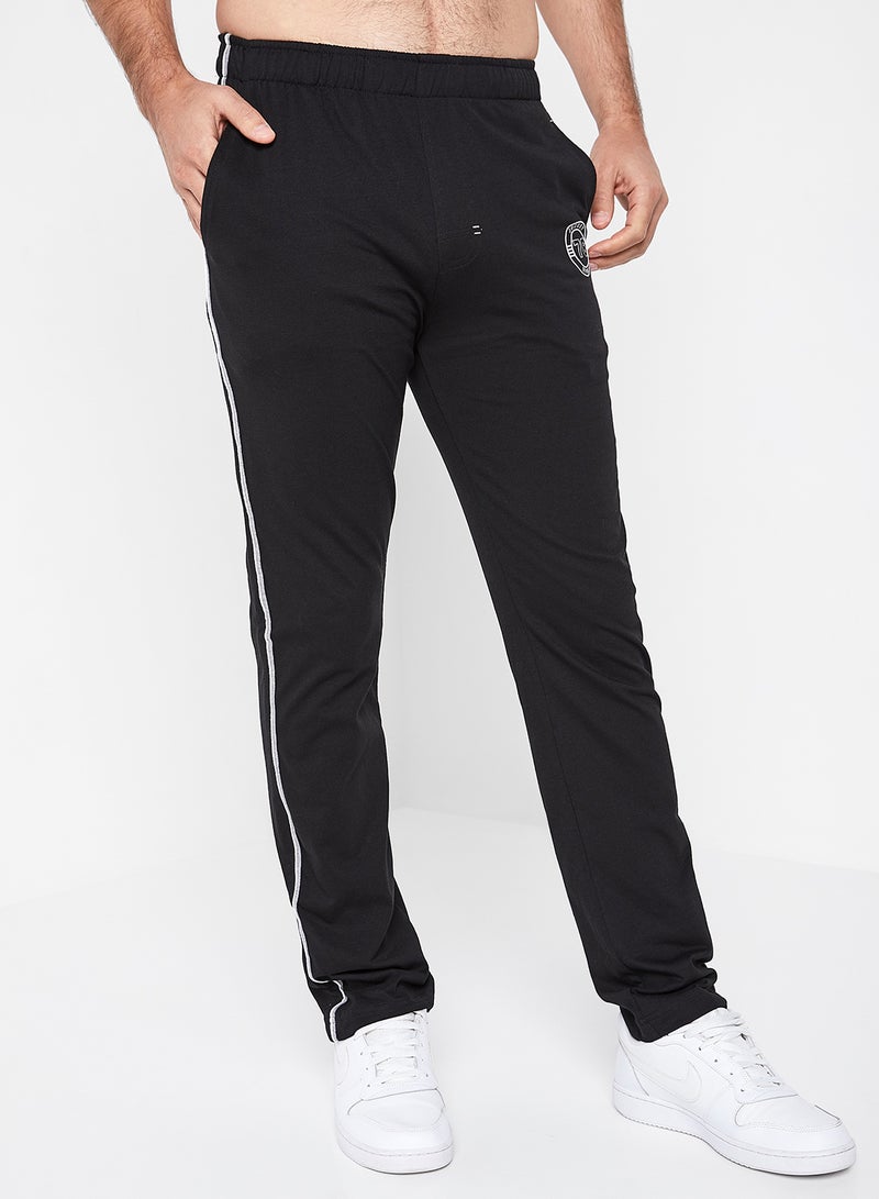 Pocket Detailed Sweatpants Black/Grey/White
