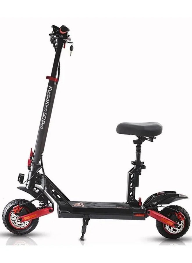 KugooKirin G2 Pro Electric Scooter: High-Performance 45KM/H Speed, 50KM Range, 120Kg Capacity, 9-Inch Rubber Tires, 8OOW Motor, IPX4 Waterproof, Detachable 48V 15Ah Battery