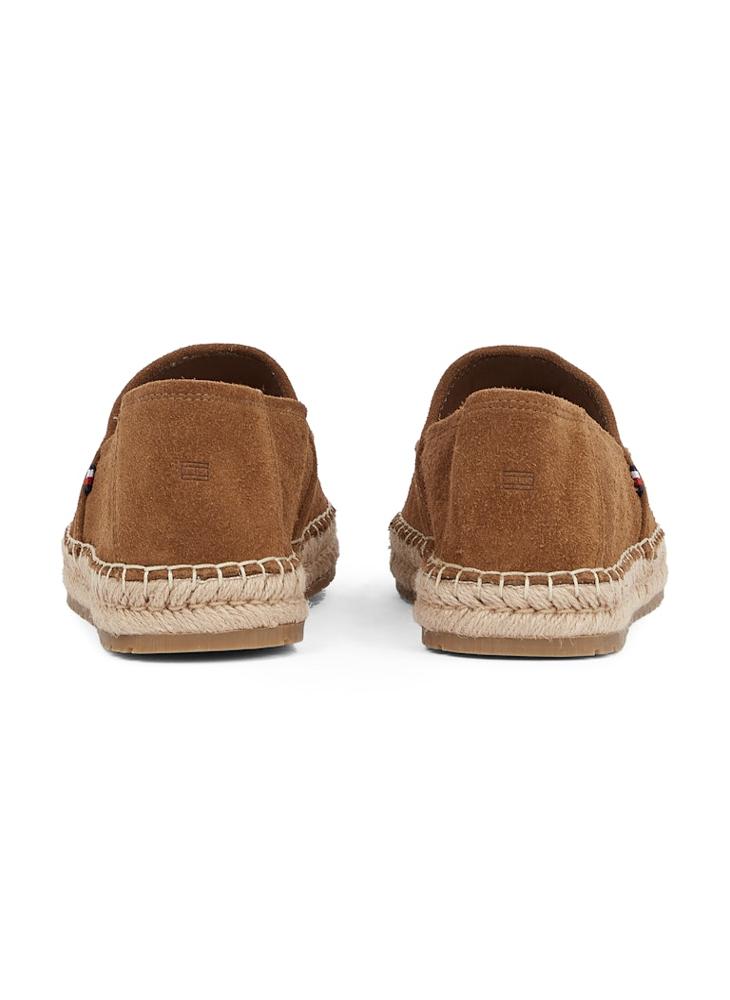SUEDE ESPADRILLE LOAFERS