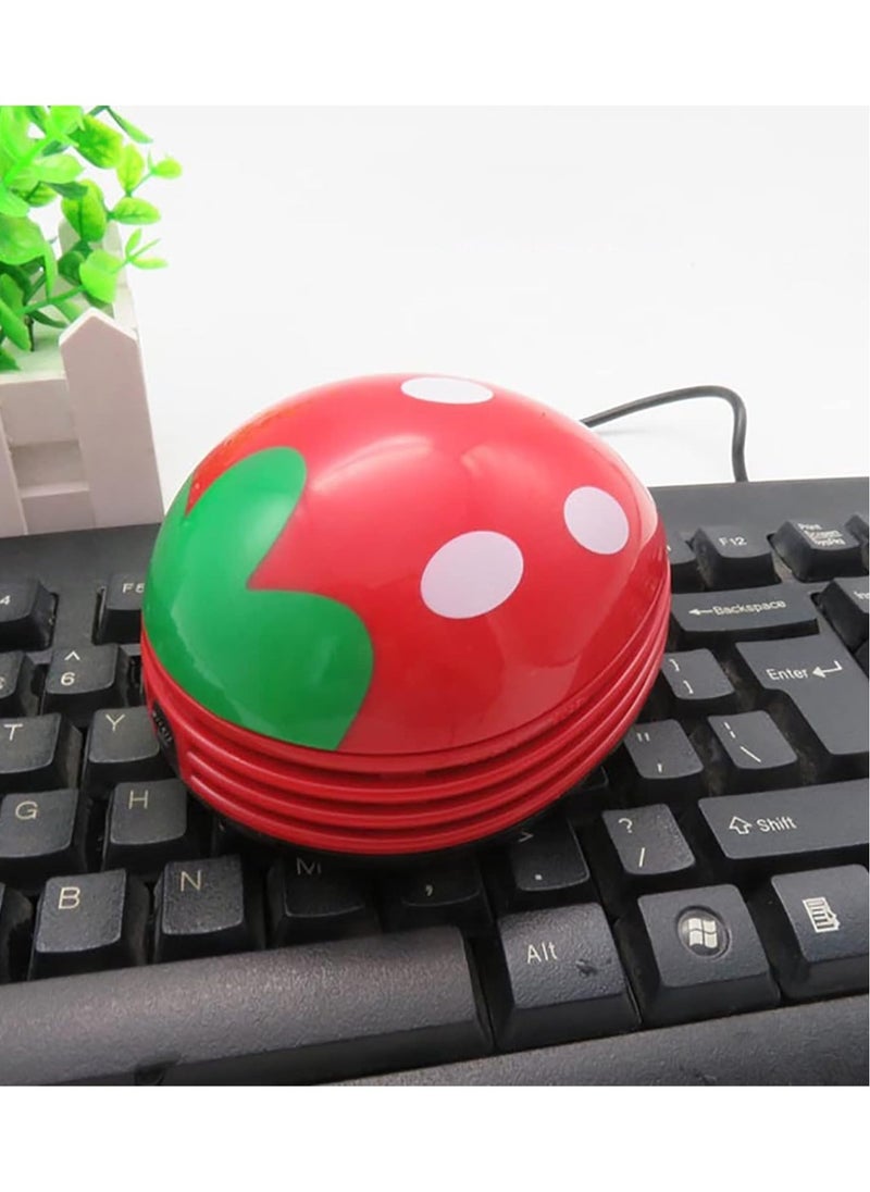 Mini Robot Desktop Vacuum Cleaner for Desktop Pick up Tiny Items