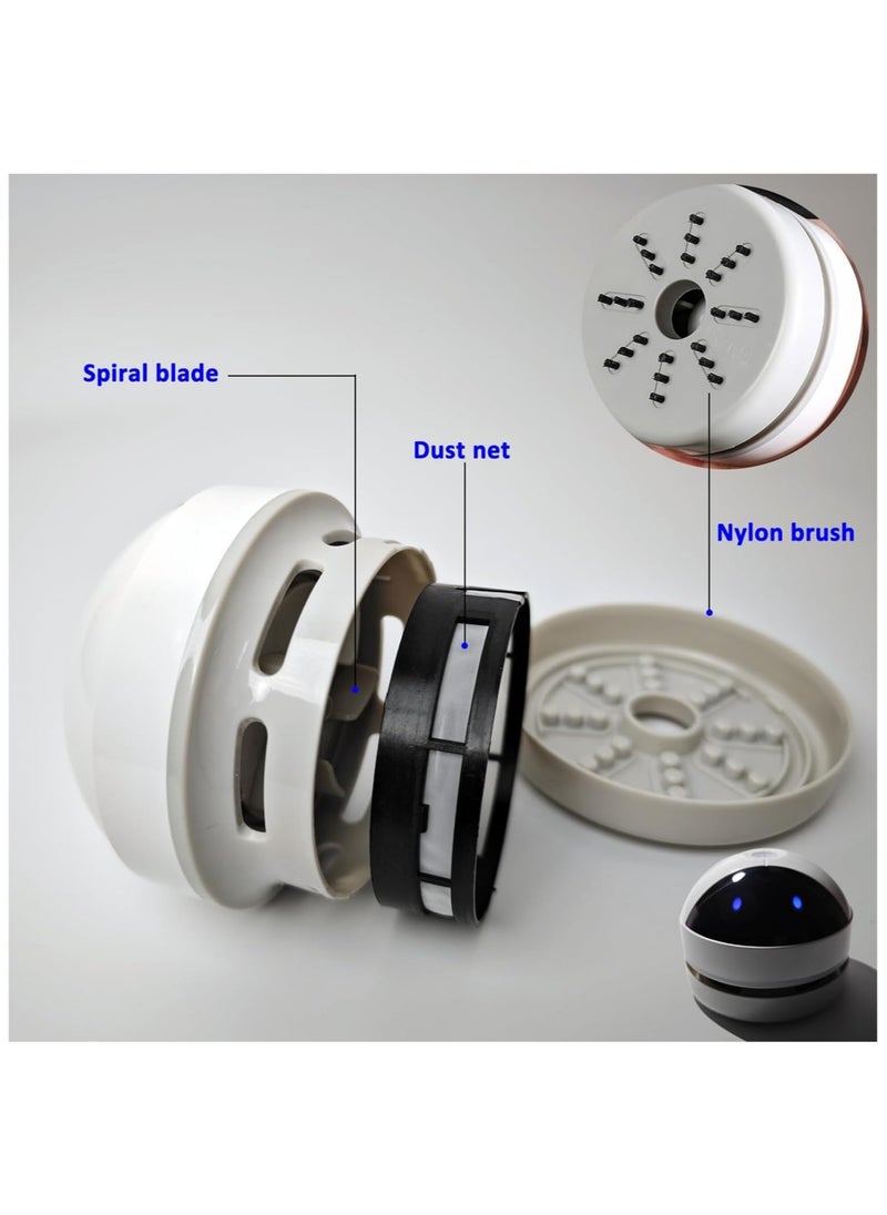 Mini Robot Desktop Vacuum Cleaner for Pick up Tiny Items