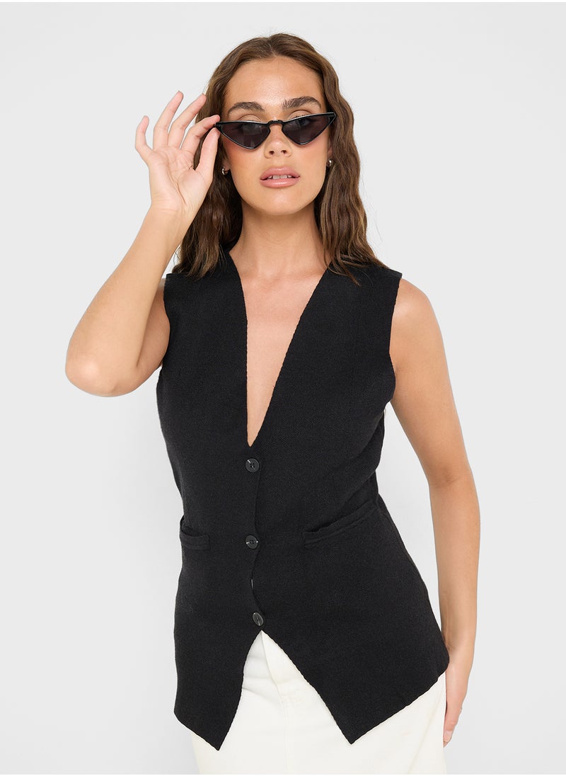 Button Down Vest