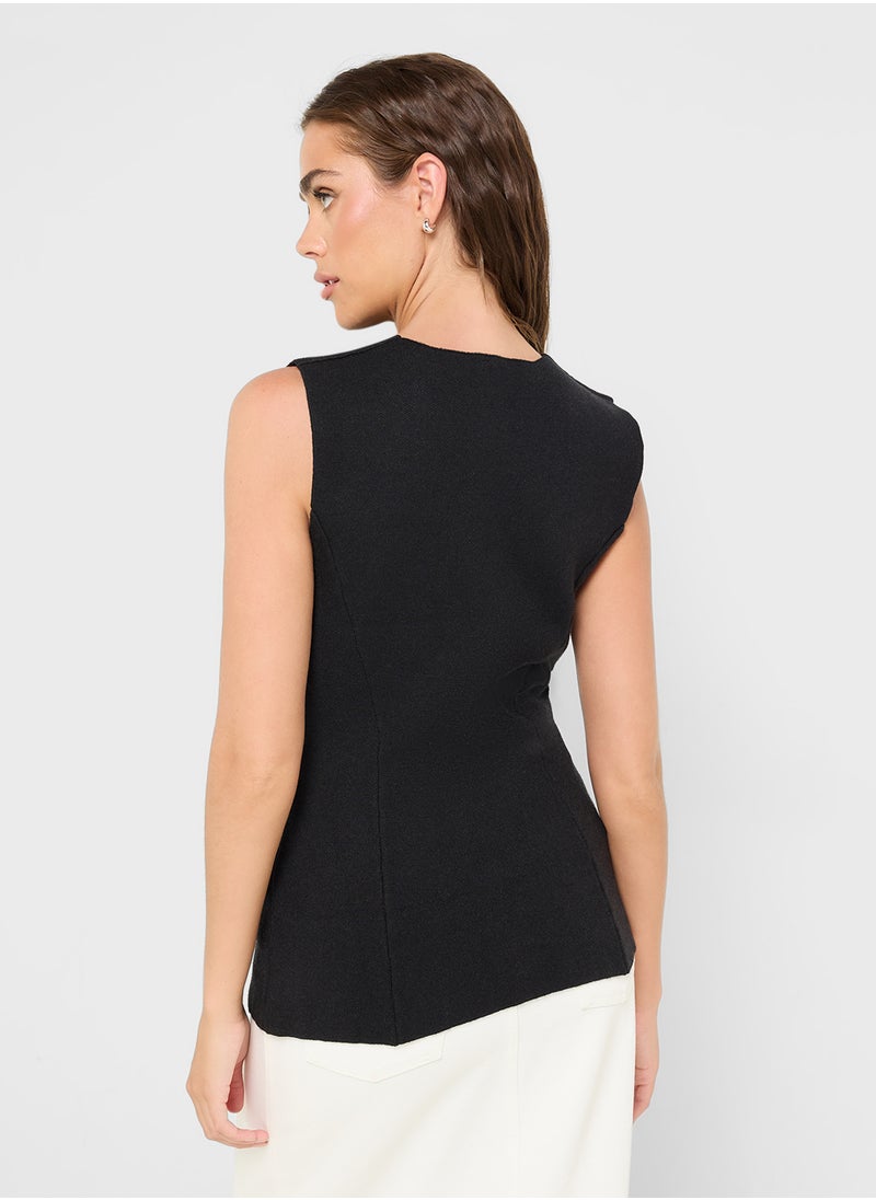 Button Down Vest