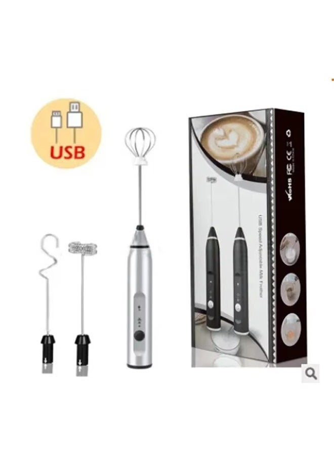 Portable Electric Milk Frothers Handheld Blender USB Mini Coffee Maker Whisk Mixer Cappuccino Cream Egg Beater Food Blender