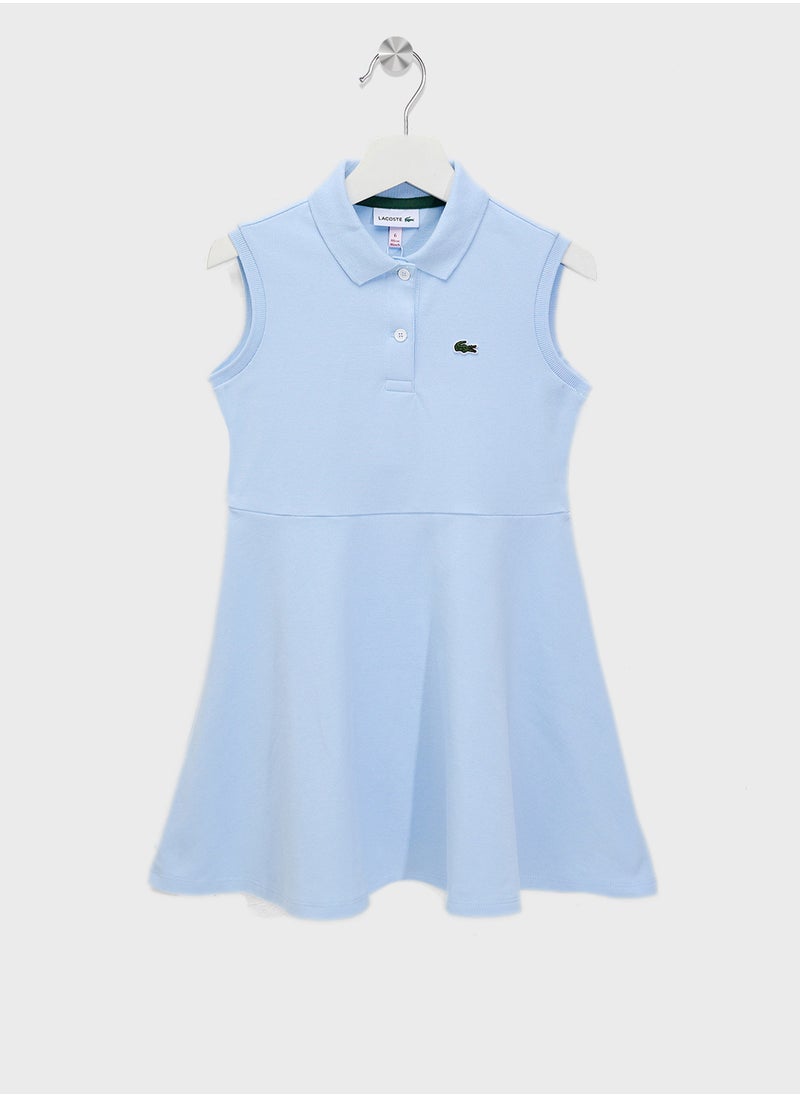 Kids Tiered Hem Dress