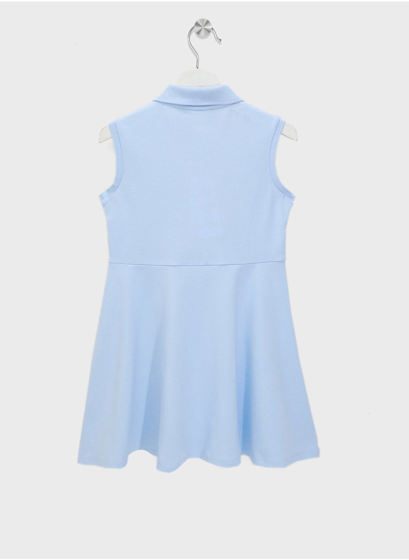 Kids Tiered Hem Dress