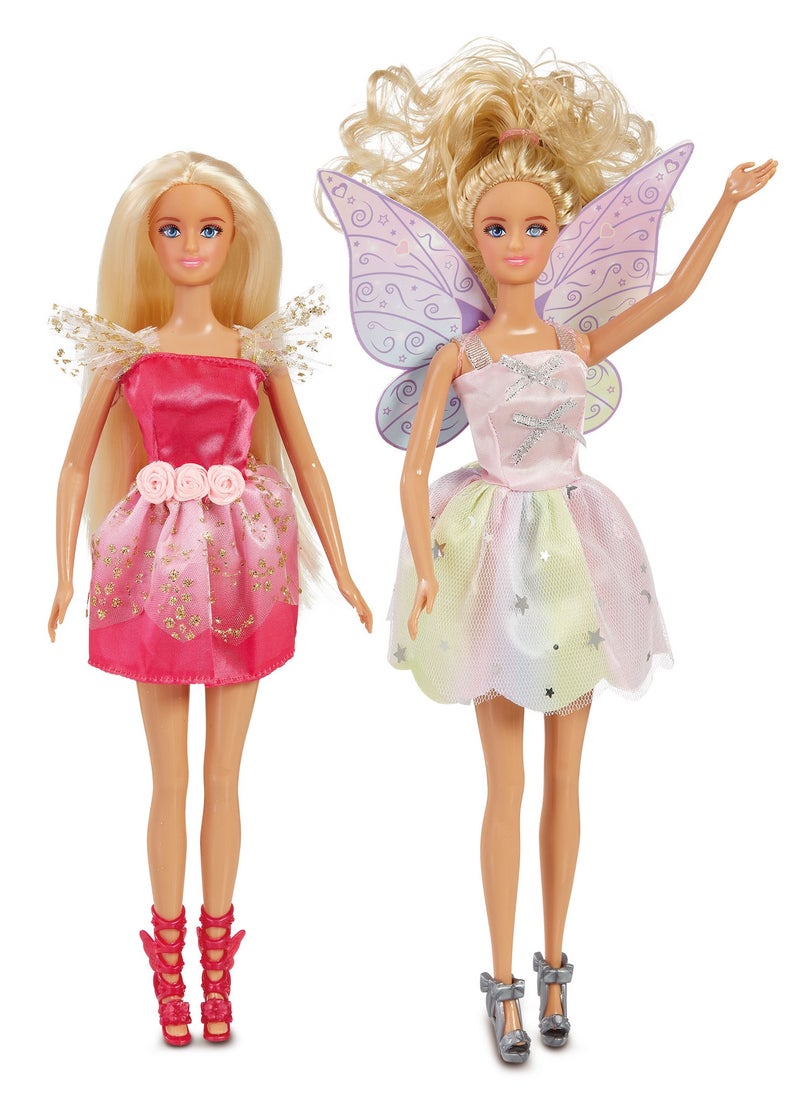 Addo Boulevard Boutique Fantasy Friends 2-in-1 Doll 29cm with Removable Outfits | Fashion Doll | Dress Up Role Play | Perfect Gift for Girls