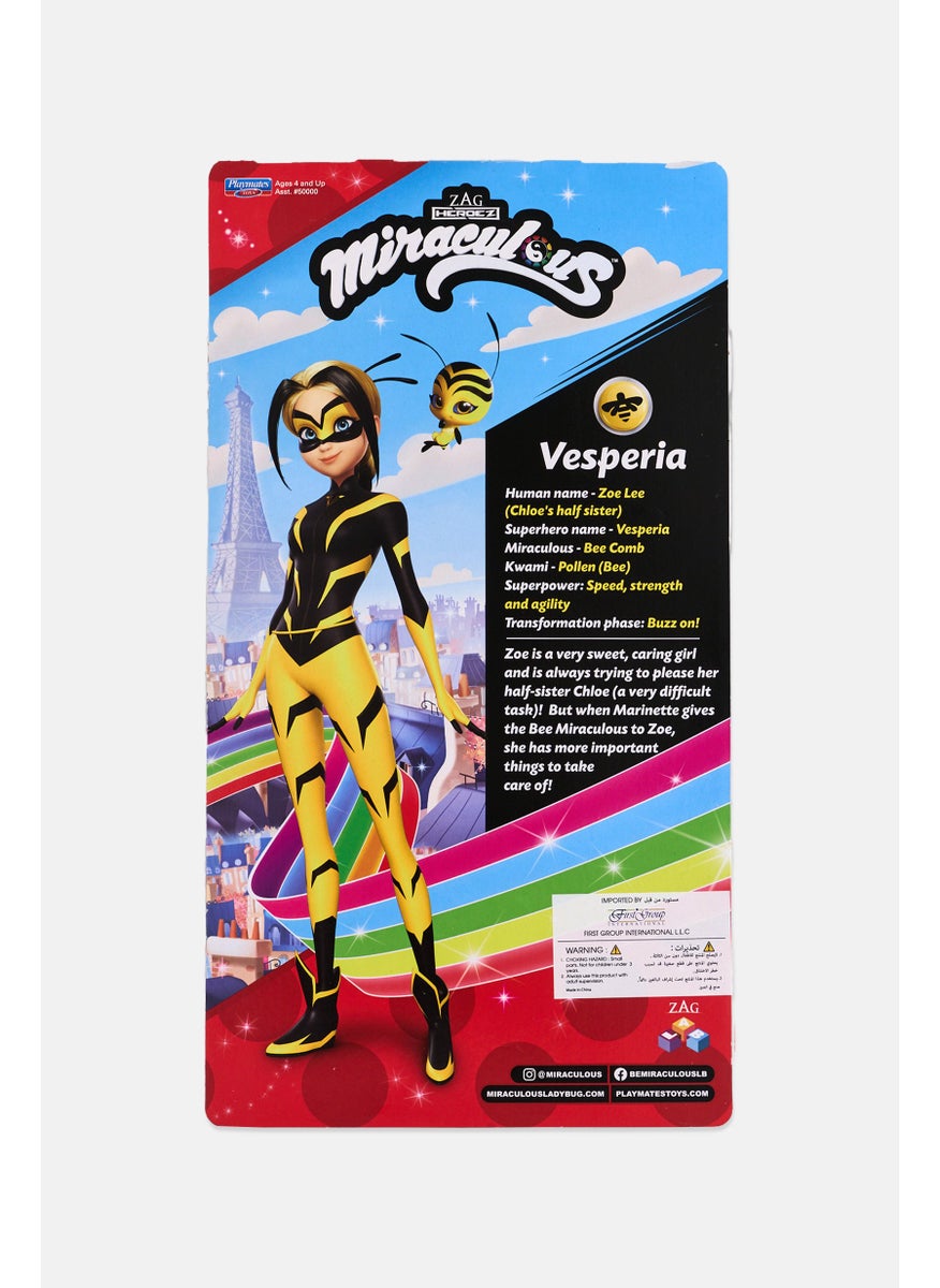 Tales of Ladybug and Cat Vesperia Fashion Doll, Yellow/Black