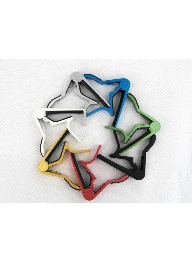 Namuai Megarya Guitar Capo, for 6 String Acoustic and Electric Guitars, Bass, Mandolin, Ukulele, Black Guitar Capo