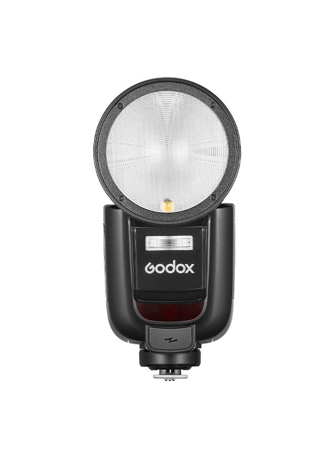 GODOX V1 PRO N Camera Flash 2.4G Wireless Speedlight 1/8000s HSS 1.3s Recycle Time with M/TTL Flash Mode Type-C Powered with Sub Flash Speedlite Compatible with Nikon Cameras