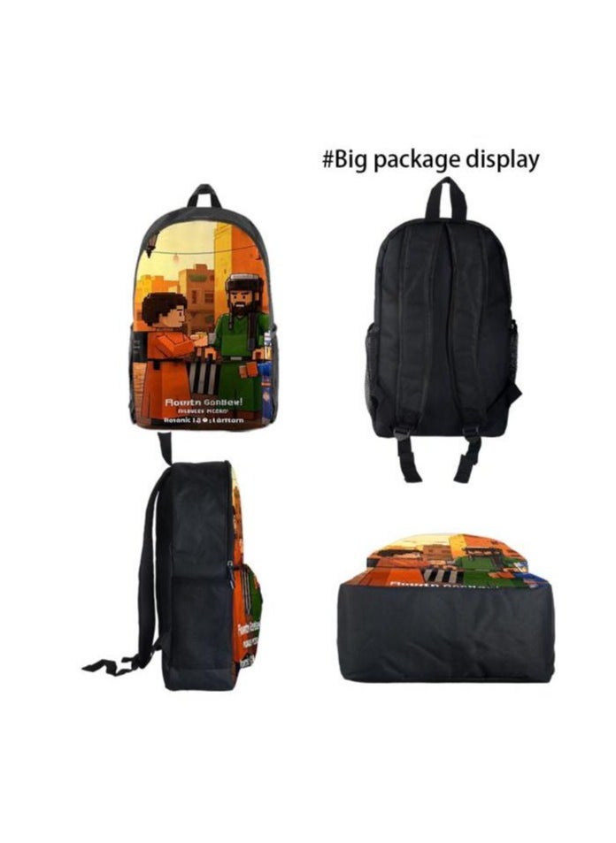 Universal cartoon new three-piece schoolbag - 991