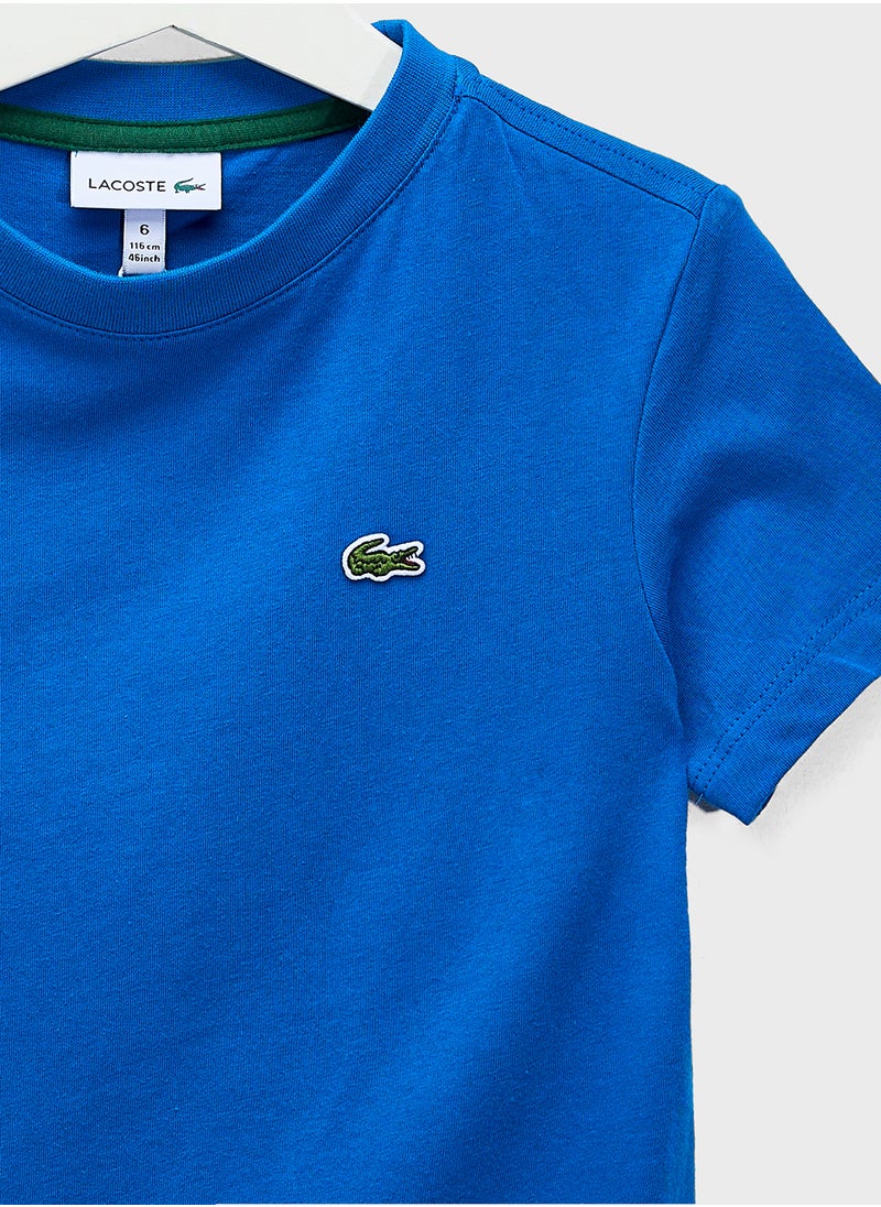 Kids Essential Crew Neck T-Shirt