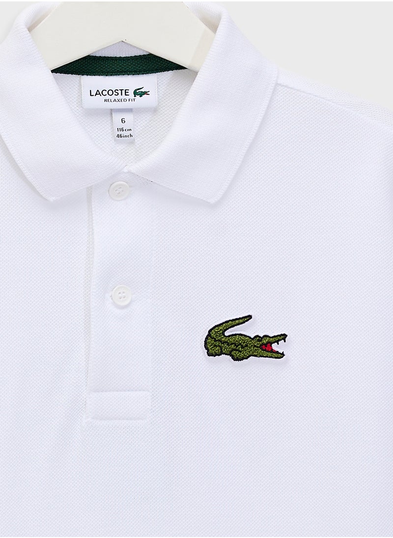 Kids Logo Polo T-Shirt