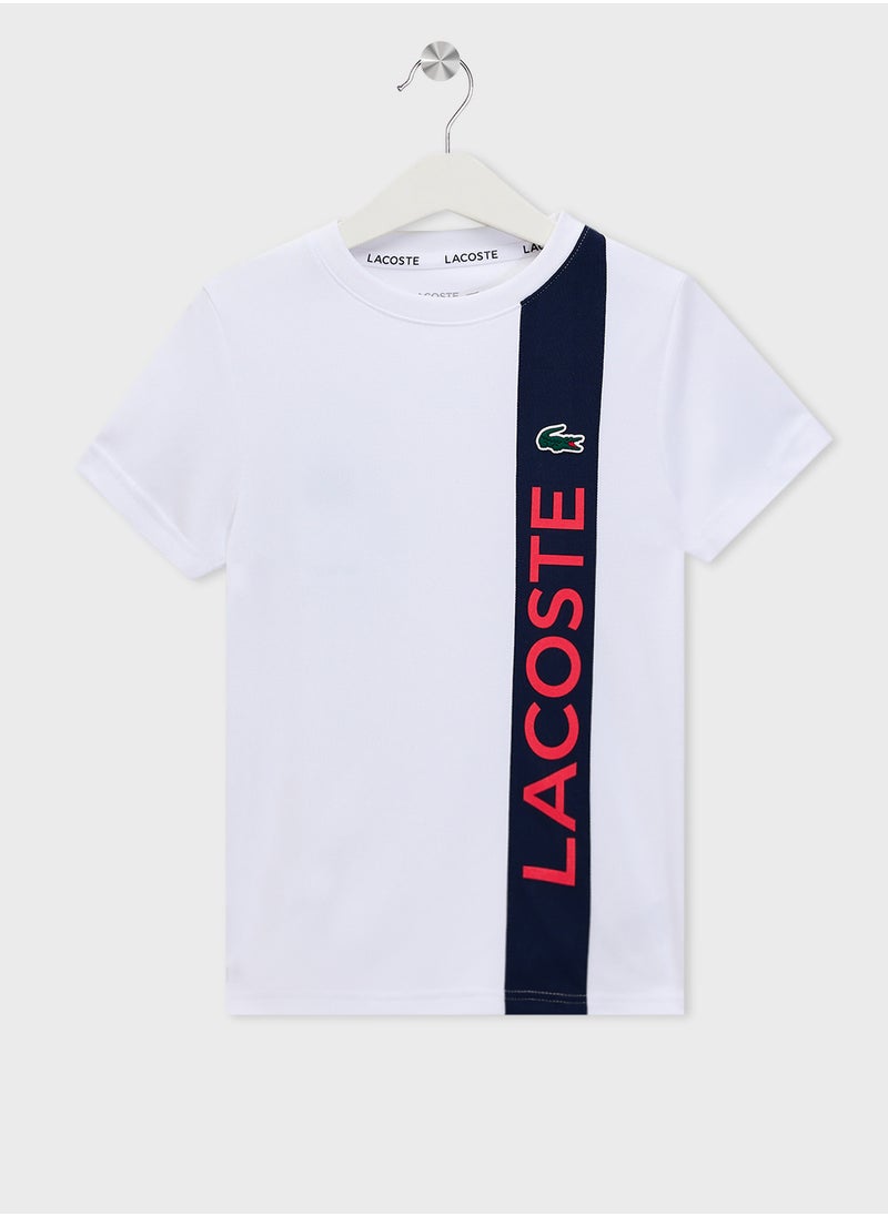 Kids Logo Crew Neck T-Shirt