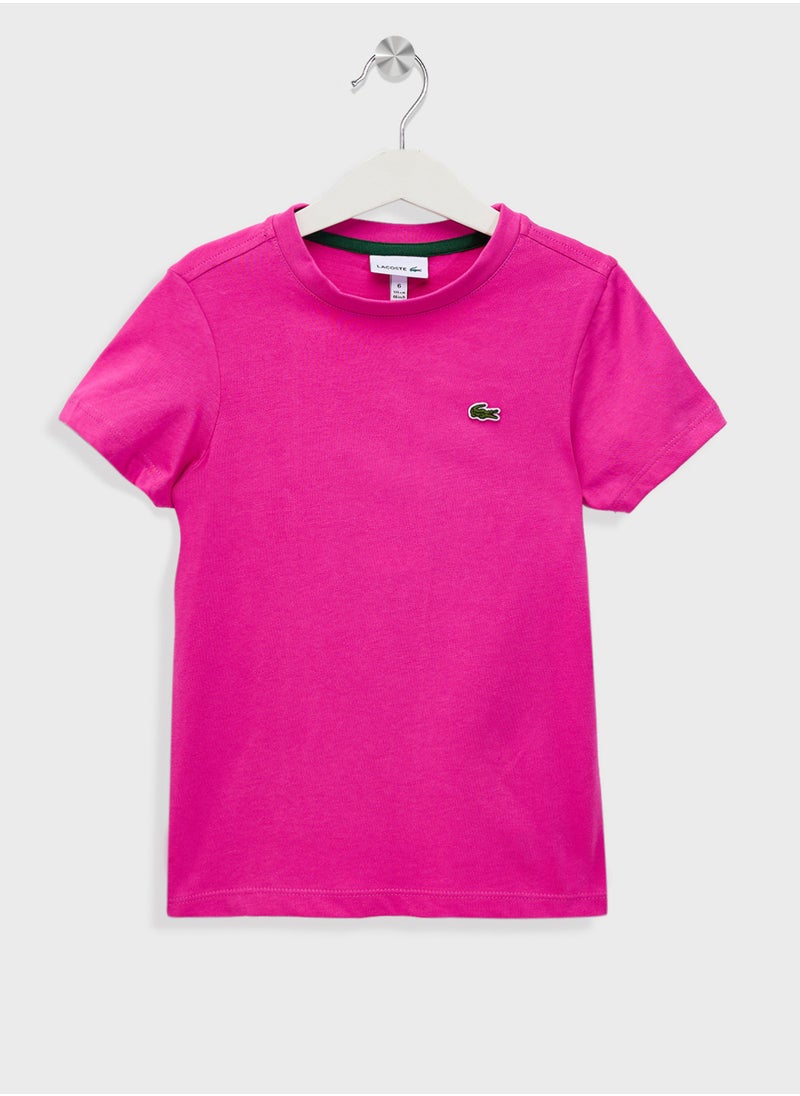 Kids Crew Neck T-Shirt