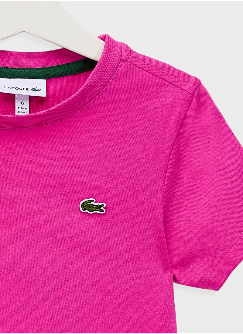 Kids Crew Neck T-Shirt